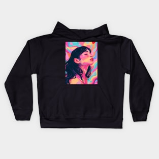 Discover True Romance: Art, Creativity and Connections for Valentine's Day and Lovers' Day Kids Hoodie